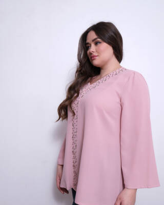 Taşlı Bluz - 1