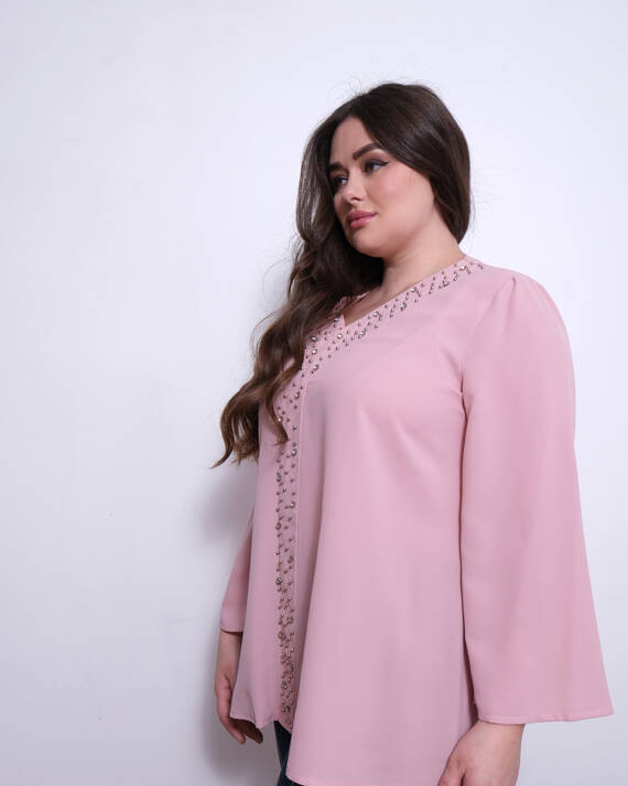 Taşlı Bluz - 1